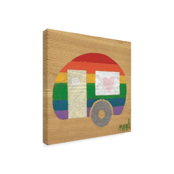 Nicole Dietz 'Rainbow Camp' Canvas Art,24x24